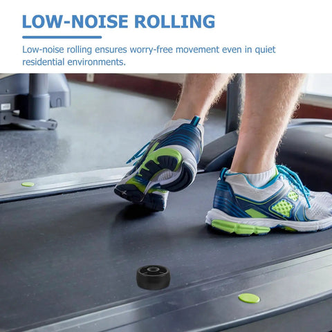 Heavy Duty Fitness Equipment Roller Set For Gym Pulley Systems Universal Replacement Pulleys Cable Machine Attachments Ten Pack Quiet Operation Durable Treadmill And Exercise Bike Compatible Parts, low-noise treadmill roller close-up