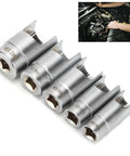 Top Notch Elbow Connector Socket Set For Car Repair That Slips In Where Regular Tools Can Not Go With 5 Sockets From 12mm To 22mm Drive Fitting Kit, chrome steel sockets 12mm 14mm 17mm 19mm 22mm