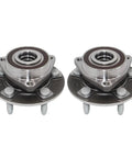 2 Pack Front And Rear Wheel Bearing Hub Assembly With ABS 5 Lug Fit For Chevy Impala Malibu Equinox GMC Terrain Buick LaCrosse Regal Cadillac XTS CTS Saab 9 5