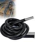 Wicked Tough PVC Coated Liquid Tight Flexible Metal Conduit with Galvanized Steel Core for Heavy Duty Wire Protection in tight spaces