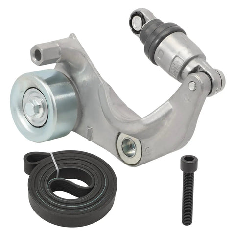 OE Replacement Belt Tensioner Assembly With Pulley And Serpentine Drive Belt Kit For 2007 2011 Honda Civic 1 8L Includes Bolt K070855