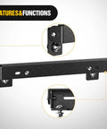 Universal Flip Up License Plate Frame For 10 Inch Hawse Fairlead Mount Fits Most Off Road Vehicles And Pickup Trucks Compatible With Jeep Ford Dodge Chevy GMC Nissan Toyota Ram And More Built Tough With Aluminum Construction.