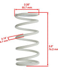 Primary Drive Clutch Almond Spring For Polaris ATV And Quad Models Including XCR600 XCR700 XCR800 Storm SE Ultra SPX RMK Series SKS700 Classic 700 XC700 Deluxe Replacement Parts, 76.2 mm x 55.7 mm