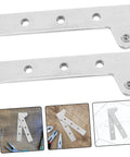 Concealed Shaft Door Hinge Set For Cabinets And Windows Rotating Pivot Hinge 4 Pieces Heavy Duty Load Bearing Hidden Aesthetic Design