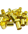 Hose Ferrules Brass Fittings Pro Grade 0.625 Inch ID By 1 Inch Long, air and acetylene hoses, 25 pack for leakproof seal