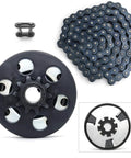 Beefed Up Go Kart Clutch With Three Quarters Inch Bore And Ten Tooth For 40 41 420 Chain Fits Mini Bike Go Kart Predator 212 Engine