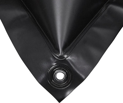 Winter Pool Pillow For Above Ground Pools 4 By 4 Feet Heavy Duty Air Pillow For Winterizing And Closing Premium Cover Float Thick Durable Ice Expansion Cushion That Protects Walls And Keeps Your Cover Elevated, black vinyl valve close-up