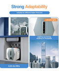 Bad Ass Little Under Sink Electric Water Heater Knocks Out Quick Instant Hot Water For Kitchen Or Bathroom Fast Recovery 8 Liter Mini Tank 1500 Watt 110 Volt showing adaptability features.