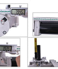60 To 1 Gear Ratio Dump Truck Roll Tarp Motor 12V 600W Sealed Worm Gear dimensions measured with calipers