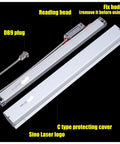 0.001mm Linear Glass Scale KA Series 70 To 420mm Travel With TTL 1um Optical Encoder Sensor Ruler For Grinders Mills Lathes And CNC Machines A Pro Grade Precision Measuring Tool For Accurate Positioning In Industrial Machining, DB9 plug, reading head