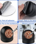 Pro Grade Soldering Iron Tip Cleaner Kit With Non Slip Cleaning Wire Ball And Base Holder assembly steps