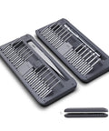 Snap To Go 30 Piece Precision Screwdriver Set With Magnetic Tweezers And Bits For Electronics PC Laptop Tablet Repair DIY Kit Pro Grade