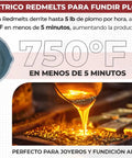 Electric Lead Melting Pot For Fishing Weights Molds And Bullet Casting Molds 5 Pound Capacity Fast Melt Up To 750 Degrees In Under 5 Minutes