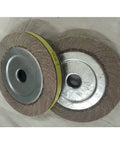 200mm Nonwoven Polishing Wheel For Stainless Steel Aluminum Copper Iron And Wood Abrasive Flap Wheel 1 Pc Pro Level