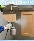 80 Pack Cabinet Door Painting Hangers In Stainless Steel No Drill Metal Hooks spraying a wooden cabinet door