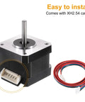 NEMA 17 stepper motor for 3D printers with XH2.54 cable