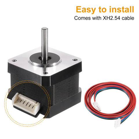 NEMA 17 stepper motor for 3D printers with XH2.54 cable