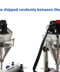 No Sweat Automatic Powder Filler Machine For 10 To 200 Gram Subpackets with stainless steel mixing chambers.