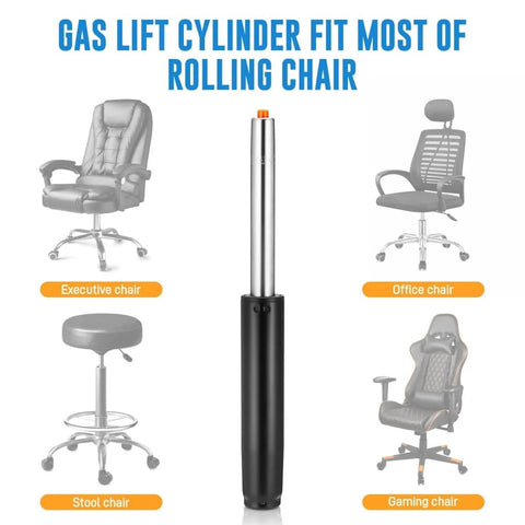 Heavy Duty 1000 Lb Gas Lift Chair Cylinder Replacement 12 To 18 Inch Universal Office Chair Gas Lift Class 4 Gas Cylinder
