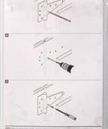 Mounting instructions for Heavy Duty T Hinges Galvanized 6 Inch 2 Pack for Doors and Gates with Wide Strap