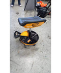 Adjustable Height Swivel Mechanics Seat For 18 To 22 Inches 360 Degree Spin Solid Rubber Seat And Durable Powder Coated Metal Frame