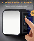 Hand adjusting Magnetic LED Video Light For Content Creators, Portable Camera Lighting with 2500K To 9000K Stepless Brightness.