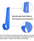 Bike Disc Brake Pad Spreader And Piston Press Tool For Shimano Calipers, blue plastic, high-strength, 3D printed.