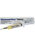 FN231 Top Notch Pro Grade No Clean Soldering Flux Gel RMA ROL0 syringe and box for electronics repair