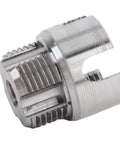 WALFRONT 4 Piece Pipe Threading Kit With Hex Shank high hardness alloy steel cutter, detailed view of pipe threader tool.