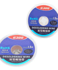 R300 Copper Desoldering Wick Half Meter For Electronics Fast Heat Conduction High Absorption No Fuss Easy Cleanup For PCBs