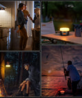 Rechargeable Go To Camping Lantern With 6400mAh Battery For Long Runtime IPX5 Waterproof Tent Light in various outdoor settings