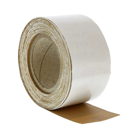 Pro Grade Premium Gold 800 Grit PSA Longboard Sandpaper Roll 20 Yard 2-3/4 Inch Wide Self Adhesive Stickyback For Woodworking And Automotive Sanding Air File And Sanding Blocks
