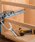 Blum Tandem Undermount Drawer Slide Jig For Quick, Precise Cabinet Installations With Earth Magnets And Foamed Nylon Body used in cabinet assembly