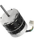 Heavy Duty 1/2 Hp X13 Ecm Furnace Blower Motor Replaces 6205e At 1050 Rpm showing top view with mounting holes and electrical connector.