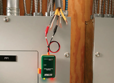 Remote And Local Continuity Tester With Detachable Remote Probe Audible Tone Long Distance Cable Testing LED Indicators