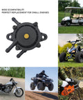 Pulse Fuel Pump For Small Engines Mower And Golf Cart Fits Cub Cadet EZGO Club Car Yamaha Toro Honda Kohler John Deere Predator And More Reliable Vacuum Pump For Lawn Mowers Generators And Zero Turn Rigs
