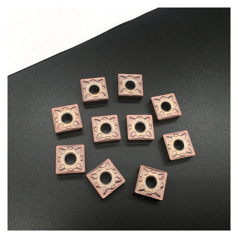 Premium 10 Piece Indexable Carbide Lathe Tool SNMG120408 Set For Stainless Steel Turning And Machining with precision cutting inserts