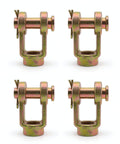 4 Pack Slack Adjuster Clevis Pin Kit With A Half Inch Pin And Five Eighths Thread Forged Brake Yoke Set For Type 20 24 And 30