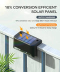 Solar Powered Deck Lights 20 Pack Outdoor Waterproof Tiny LED Step Lights For Deck Stairs Patio Fence Garden Lighting