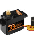 2 Pack 5G Micro Digital Servo With Metal Gears Coreless Motor For 1 28 Scale RC Cars Airplanes Fixed Wing Planes Helicopters And Drones JR254 Connector High Precision Mini Servo shown with connector