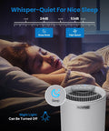 True HEPA Replacement Filter For RP-AP088W And RP-AP088B Air Purifier With 5 Stage Filtration next to sleeping child