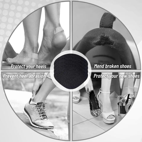 8 Pair Self Adhesive Shoe Hole Patches For Sneaker Repair To Keep Your Kicks Covered Leather Shoes And Heels Patch Kit Black