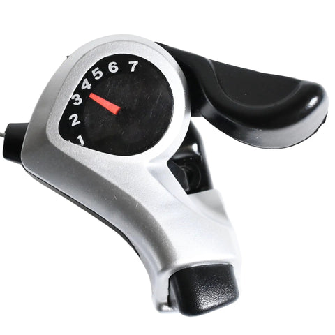 7 Speed Thumb Shifter Set For Bikes, Right 7 Speed Rear TX50-7 Lever, smooth quick shifts, durable gear control for any terrain