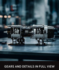 Turbofan Engine Building Set For Adults Hands On Engineering Challenge Model With 2216 Pieces Semi Exposed Gears And Crank Driven Motion