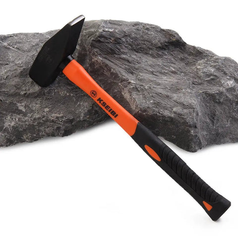 Heavy Duty Cross Peen And Round Face Club Hammer With Soft Grip Handle for Metal Fabrication, 2.2 Lb, high carbon steel