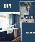 Navy Blue Peel And Stick Wallpaper Matte Finish Self-Adhesive Vinyl Contact Paper For Walls Game-Changing DIY Friendly 24x394 Roll