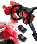 Cordless Hydraulic Shear and Spreader Tool Behemoth for Heavy Duty Metal Cutting and Expansion, Battery Powered Expander with two batteries.