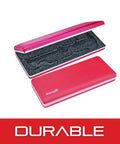 Durable Steel and Vinyl Caliper Case for 6 Inch Calipers, open view showing foam interior and steel frame