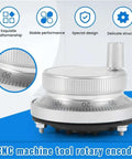 Pro Grade 5V Manual Pulse Generator Hand Wheel Kit for CNC Machine Tools, showing rotary encoder with precise markings