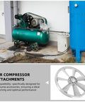 Ditch The Old Gear And Grab This Single Groove Metal Compressor Pulley For Your Air Compressor Needs Easy Install Plus Energy Efficiency Make This Belt Drive Wheel A Total Game Changer For Heavy Duty Projects in a workshop setting.